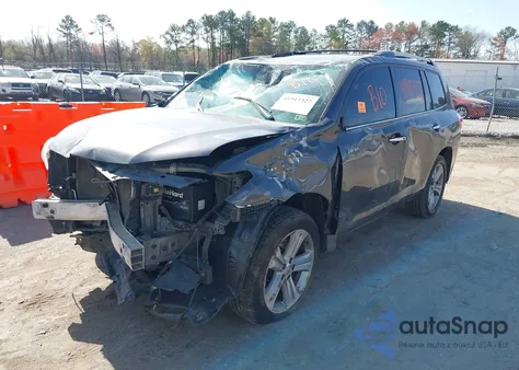 2011 Toyota Highlander Limited V6 из США, поврежденный, VIN 5TDDK3EH4BS051707